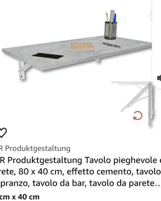 tavolo a muro
