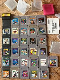 Lotto giochi Nintendo game boy