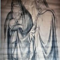 Assisi - grande disegno preparatorio per affresco
