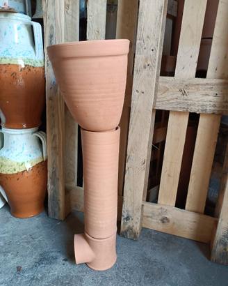 Pluviali in terracotta