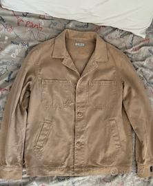 Giacca Sahariana Uomo Beige Cachi Conbipel