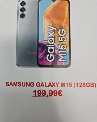 smartphone samsung galaxy M 15