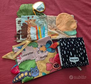 set trelibri stoffa per neonati 