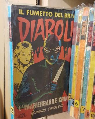 Lotto Diabolik originali dal n2 1963 all'anno IX