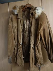 Giacca in pelle da donna taglia 46