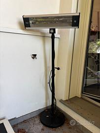Lampada riscaldante per esterno