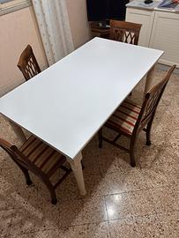 Tavolo con 6 sedie