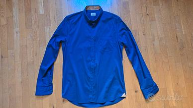 Camicia blu uomo prima classe Alviero martini