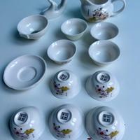 Set degustazione tè cinese Gongfu Cha porcellana