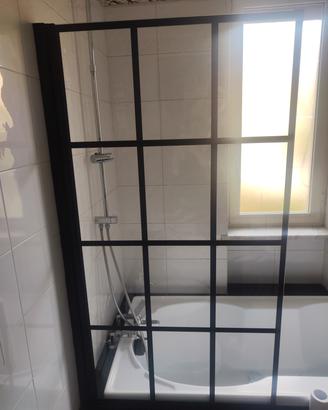 parete per vasca da bagno  pieghevole 