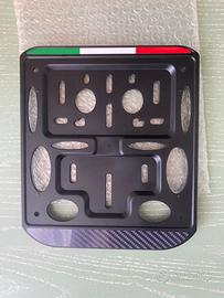 Portatarga moto universale