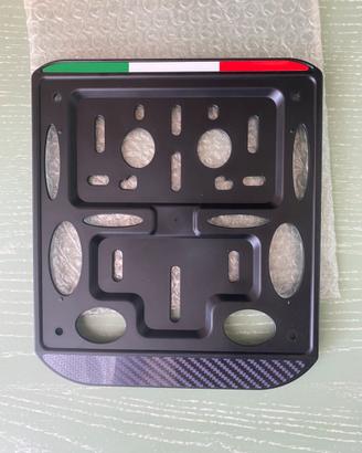 Portatarga moto universale