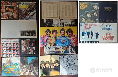Raccolta con cofanetto raccoglitore album Beatles