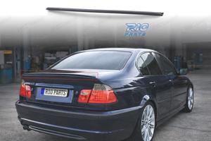 SPOILER BMW E46 SEDAN 98-05 LOOK M NERO LUCIDO