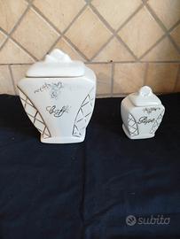 Barattoli vintage in ceramica 