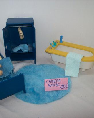 Barbie e Shelly, camerette,sala giochi