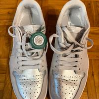 Nike 1 low og metallic silver