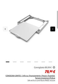 Kit sovrapposzione Meliconi asciugatrice/lavatrice