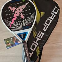 Racchetta Padel carbonio 3K Drop Shot CRYSTAL 3.0