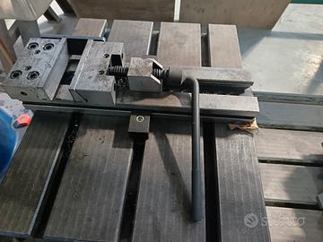 Morsa per piano fresa/trapano radiale