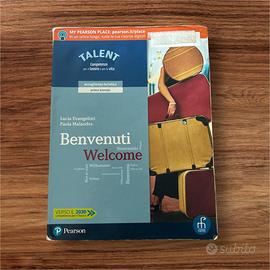 Libro benvenuti/welcome con eserciziario