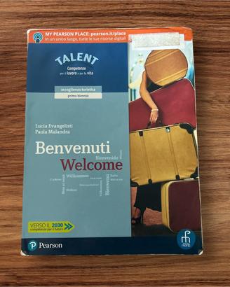 Libro benvenuti/welcome con eserciziario