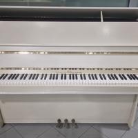pianoforte verticale bianco 