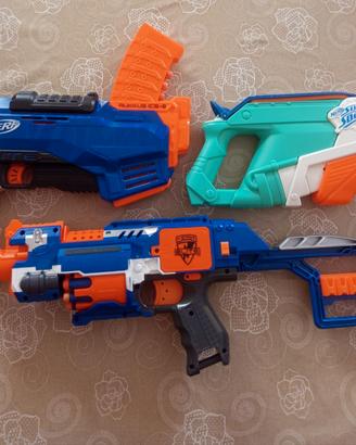 Lotto 3 Nerf originali