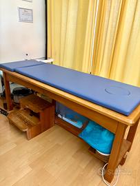 Lettino ayurveda in legno