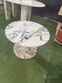 Tavolo rotondo in marmo calacatta viola 83cm