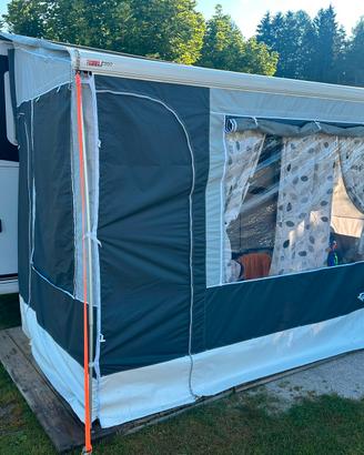 Chiusura veranda camper 4 mt