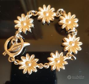 BRACCIALE CON FIORI MARGHERITE IL ETAIT UNE FOIS