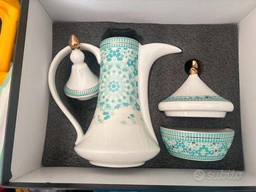 Caffettiera orientale ceramica lavorata a mano