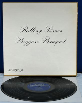 The Rolling Stones BEGGARS BANQUET LP Vinile
