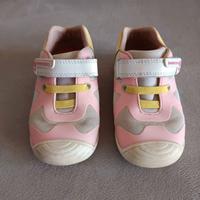 Scarpe bimba Biomecanics n.24 rosa/gialle