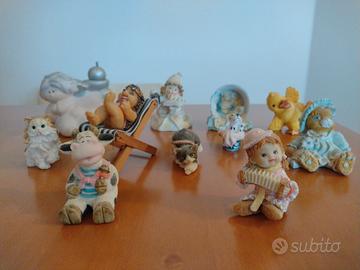 Oggettini soprammobili in ceramica