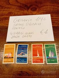 Germania francobolli nuovi senza gomma 