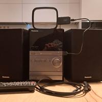 Radio Panasonic con dispositivo Bluetooth