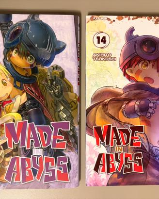 Made in Abyss 1 Variant + Volume 14 - J-Pop Manga