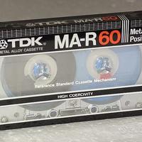 Rara cassetta audio TDK MA-R60 nuova sigillata