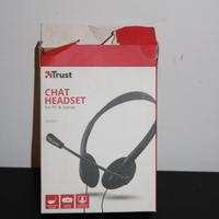 🎧 Cuffie con Microfono Trust Chat Headset Nuove