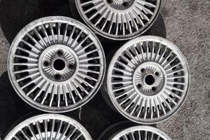 5 cerchi 14" millerighe Alfa Romeo Alfetta gtv 75