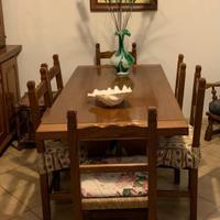Tavolo da pranzo in castagno