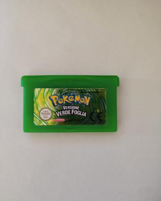 Pokémon verde foglia per gameboy 