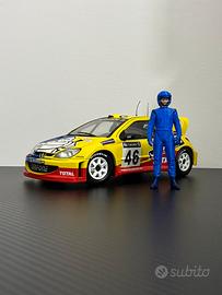 Pilota auto rally 1/18