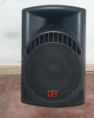 LIFE Cassa Acustica Amplificata 2 Vie 300W
