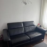 Divano e poltrona pelle