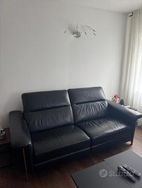 Divano e poltrona pelle