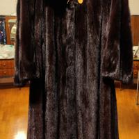 Pelliccia vera artigianale in visone 