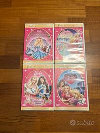 4-DvD Barbie Original - Pricipesse